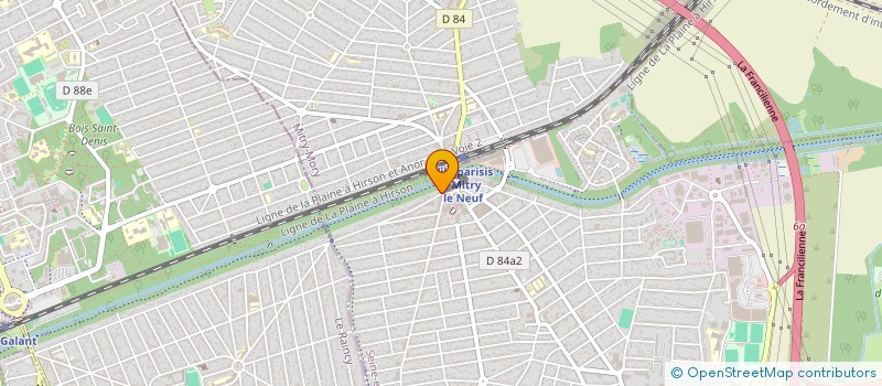 localisation de l'entreprise INDIVISION ROLAND  VILLEPARISIS