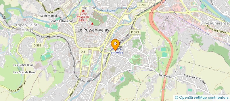 localisation de l'entreprise INDIVISION ROLHION  LE PUY-EN-VELAY