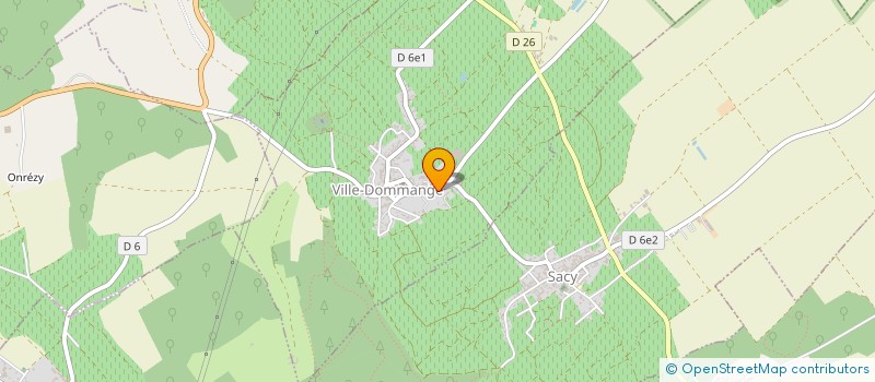 localisation de l'entreprise INDIVISION ROLIN  VILLE-DOMMANGE