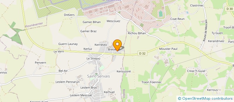 localisation de l'entreprise INDIVISION ROLLAND  SAINT-SERVAIS