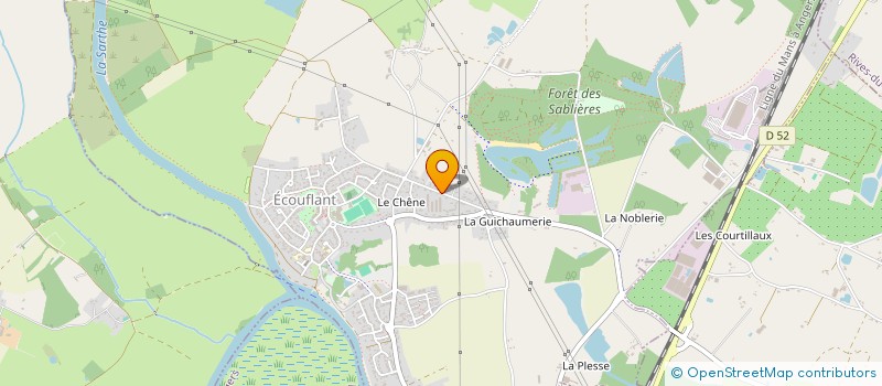 localisation de l'entreprise INDIVISION ROLLAND  ECOUFLANT