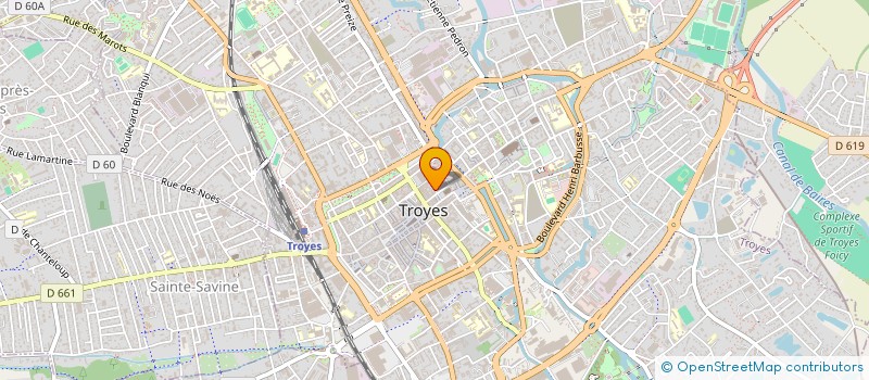 localisation de l'entreprise INDIVISION ROLLET à TROYES