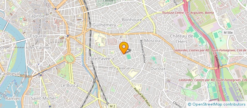 localisation de l'entreprise INDIVISION ROLLIN SAINT EXUPERY à TOULOUSE