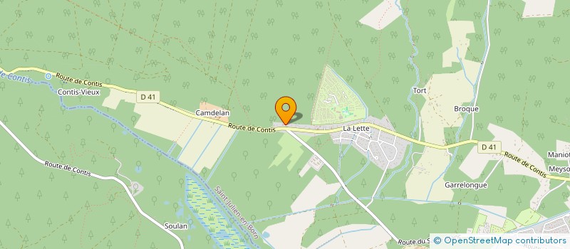 localisation de l'entreprise INDIVISION ROMAND BANIS  SAINT-JULIEN-EN-BORN