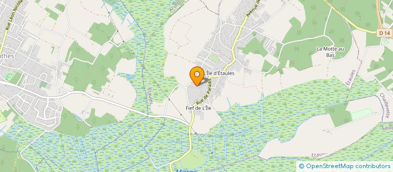 localisation de l'entreprise INDIVISION ROMEA à ETAULES