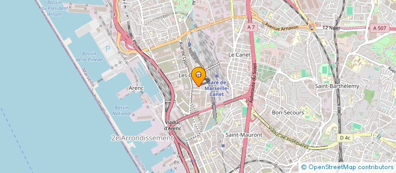 localisation de l'entreprise INDIVISION ROMIEU à MARSEILLE