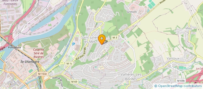 localisation de l'entreprise INDIVISION RONTANI - HASHEMINEZHAD  SAINT-JULIEN-LES-METZ