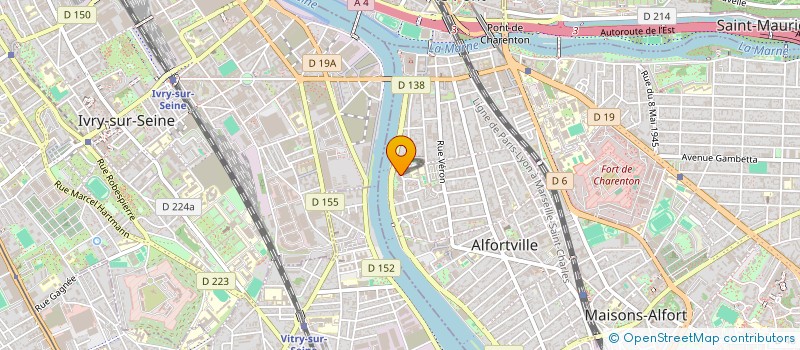 localisation de l'entreprise INDIVISION ROPERT à ALFORTVILLE