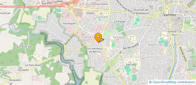 localisation de l'entreprise INDIVISION ROPERT BRIAND à VANNES