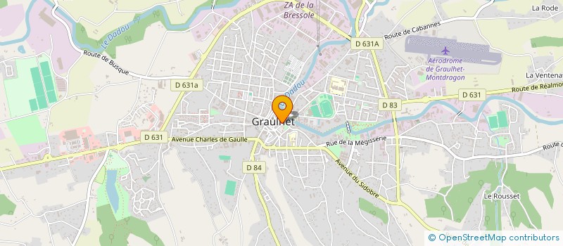 localisation de l'entreprise INDIVISION ROQUES  GRAULHET