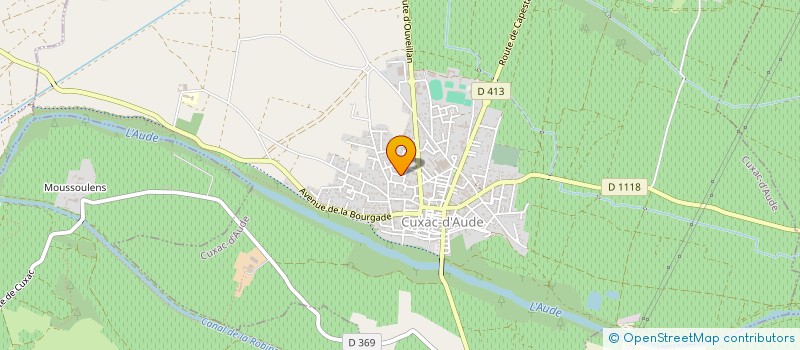 localisation de l'entreprise INDIVISION ROSA HERITIERS  CUXAC-D'AUDE