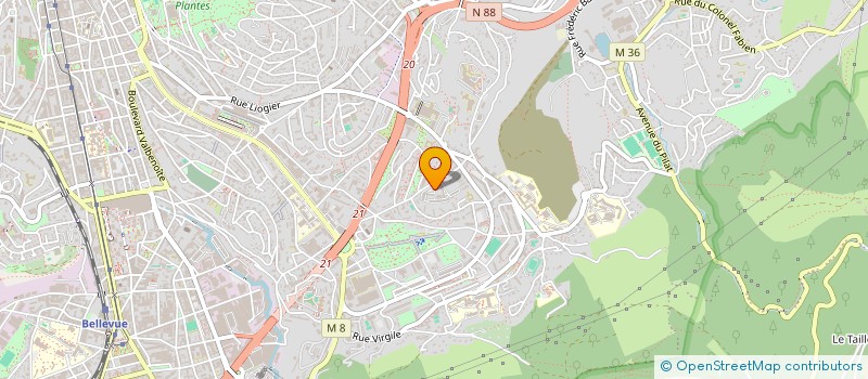 localisation de l'entreprise INDIVISION ROSA-RIBOULET  SAINT-ETIENNE