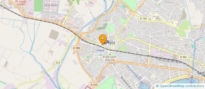 localisation de l'entreprise INDIVISION ROSCHER à FREJUS
