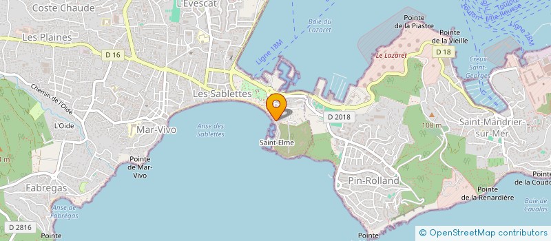 localisation de l'entreprise INDIVISION ROSELLO  LA SEYNE-SUR-MER