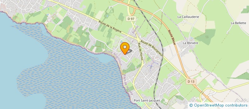 localisation de l'entreprise INDIVISION ROSET LUDOVIC ET ROSET CHRYSTEL  LA BERNERIE-EN-RETZ