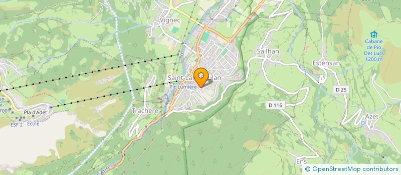 localisation de l'entreprise INDIVISION ROSSIGNOL VILLENEUVE  SAINT-LARY-SOULAN