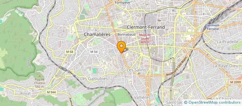 localisation de l'entreprise INDIVISION ROTA / ACKERMANN  CHAMALIERES