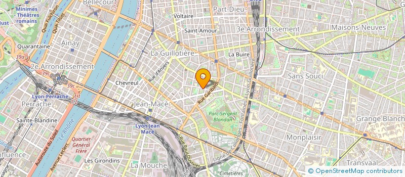 localisation de l'entreprise INDIVISION ROUAULT-TRUY  LYON