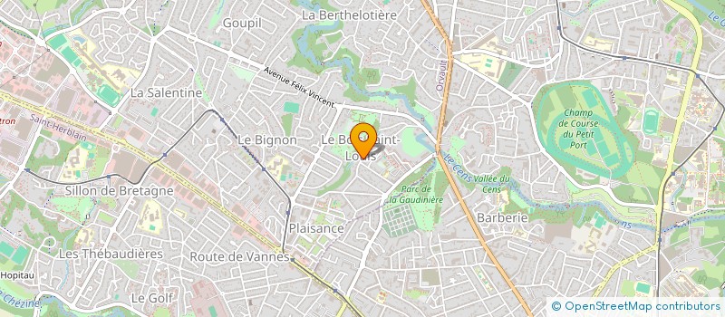 localisation de l'entreprise INDIVISION ROUDIL BERNARD à ORVAULT