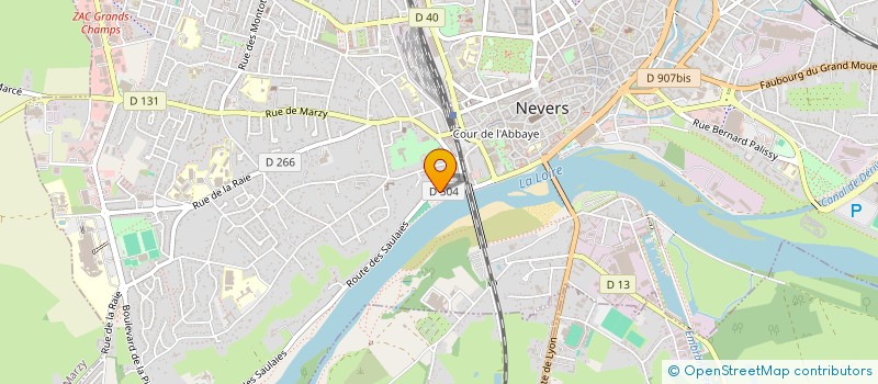 localisation de l'entreprise INDIVISION ROUGEAUX à NEVERS