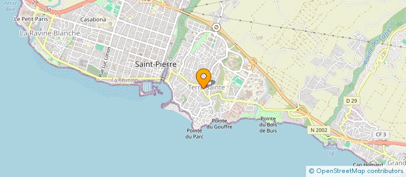 localisation de l'entreprise INDIVISION ROUGEOT APOLLINE ET KEVIN à SAINT-PIERRE