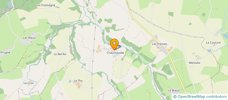 localisation de l'entreprise INDIVISION ROUGERON  SAINT-JULIEN-LA-GENETE
