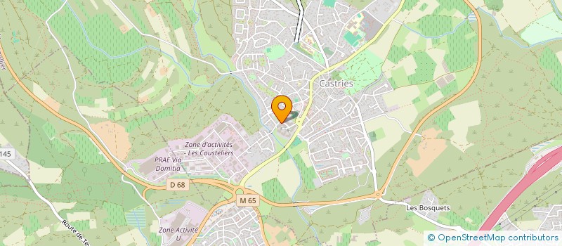 localisation de l'entreprise INDIVISION ROUICHI NABIL ET KUCEROVA JANA  CASTRIES