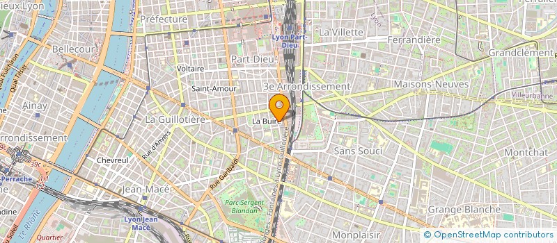 localisation de l'entreprise INDIVISION  ROUMESY  PY  LYON