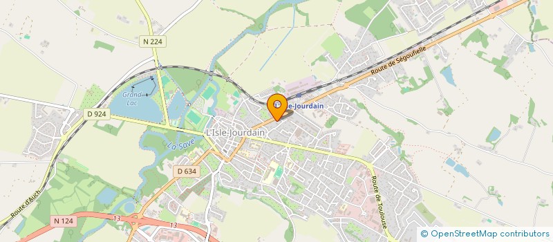 localisation de l'entreprise INDIVISION ROUPSARD BLIN  TOULOUSE