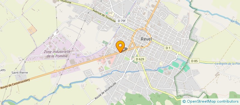 localisation de l'entreprise INDIVISION ROUQUET ANDRE ET GILBERT  REVEL