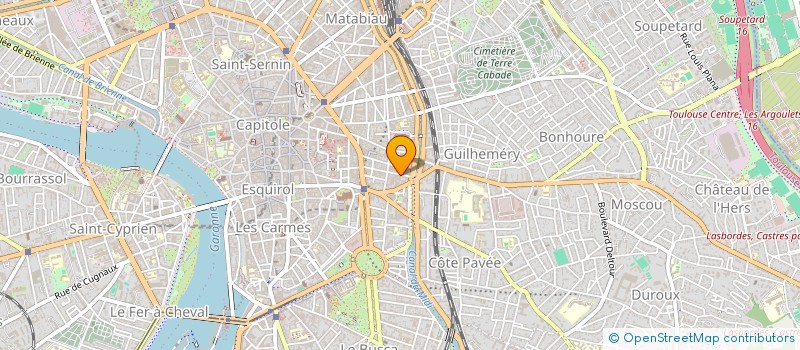 localisation de l'entreprise INDIVISION ROUQUIER CASAUCAU à TOULOUSE
