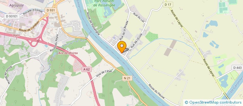 localisation de l'entreprise INDIVISION ROUSSANGE CAVAYE  BOE