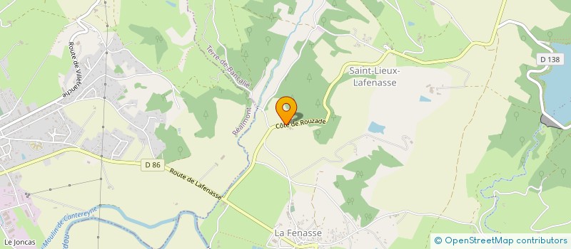 localisation de l'entreprise INDIVISION ROUSSEAU DE LATOUR  TERRE-DE-BANCALIE