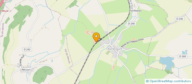 localisation de l'entreprise INDIVISION ROUSSEL à DAMMARTIN-SUR-MEUSE
