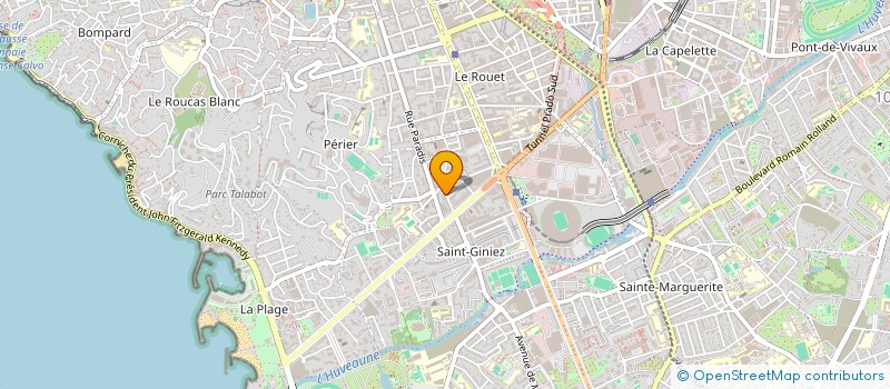 localisation de l'entreprise INDIVISION ROUSSEL  MARSEILLE