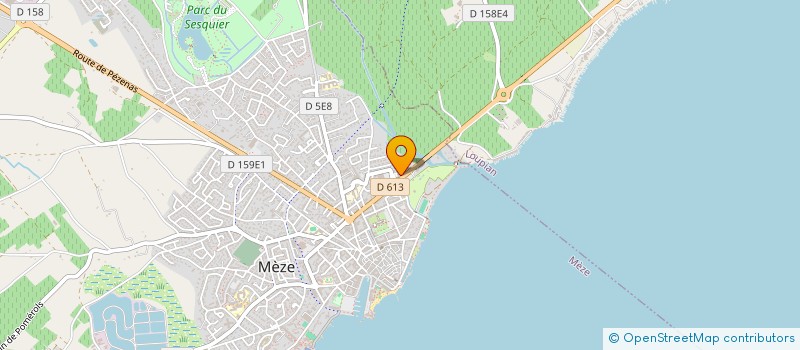 localisation de l'entreprise INDIVISION ROUSSEL CORBIERE TICHANE à MEZE