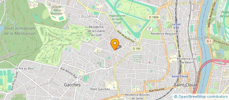 localisation de l'entreprise INDIVISION ROUSSEL JEROME ET FLAVIE à GARCHES