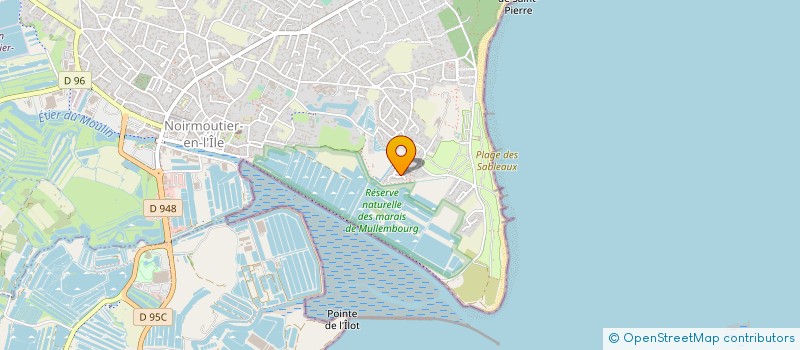 localisation de l'entreprise INDIVISION ROUSSELEAU  NOIRMOUTIER-EN-L'ILE