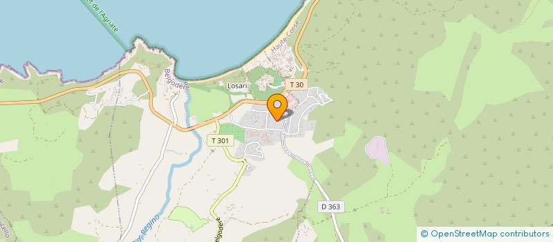 localisation de l'entreprise INDIVISION ROUSSELEAU LAURENT à BELGODERE
