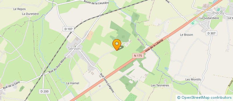 localisation de l'entreprise INDIVISION ROUSSELLE  SERVON