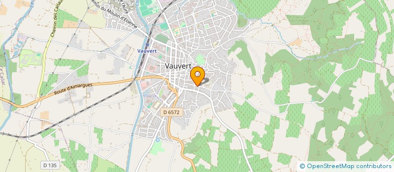 localisation de l'entreprise INDIVISION ROUVIERE à VAUVERT