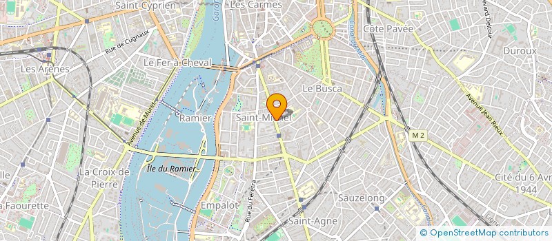 localisation de l'entreprise INDIVISION ROUVRAIS RAYNAUD à TOULOUSE