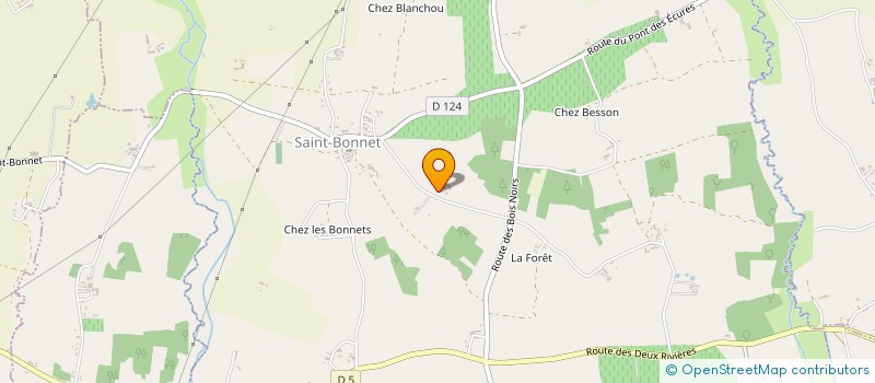 localisation de l'entreprise INDIVISION ROUX DE REILHAC à SAINT-BONNET