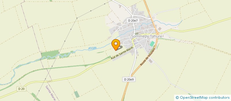 localisation de l'entreprise INDIVISION ROUYER  BUSSY-LE-CHATEAU