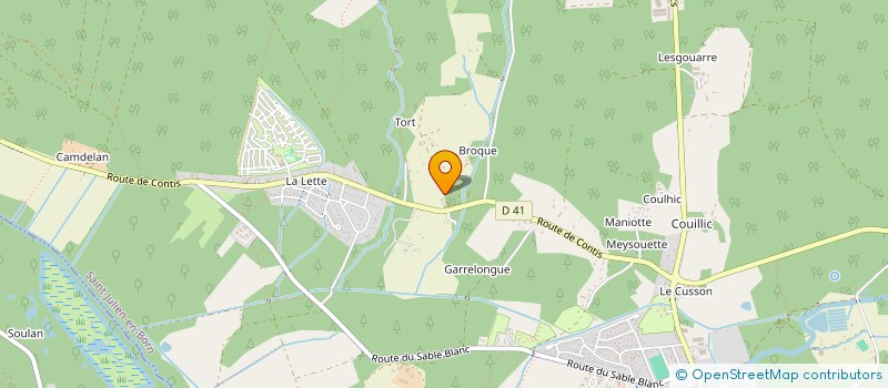 localisation de l'entreprise INDIVISION ROYAL  SAINT-JULIEN-EN-BORN