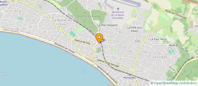 localisation de l'entreprise INDIVISION ROYAL PARK DMM à LA BAULE-ESCOUBLAC