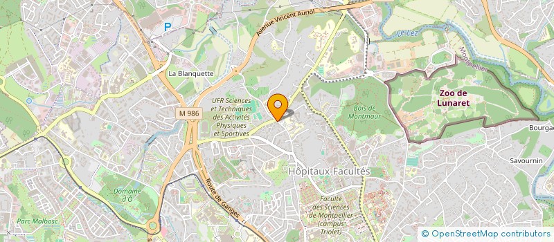 localisation de l'entreprise INDIVISION ROYE*FRANCOIS/ à MONTPELLIER