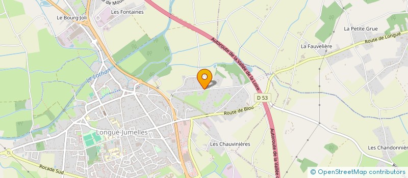 localisation de l'entreprise INDIVISION RUAULT  LONGUE-JUMELLES