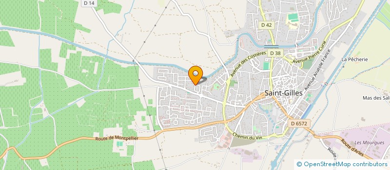 localisation de l'entreprise INDIVISION RUE CIRCULAIRE  SAINT-GILLES