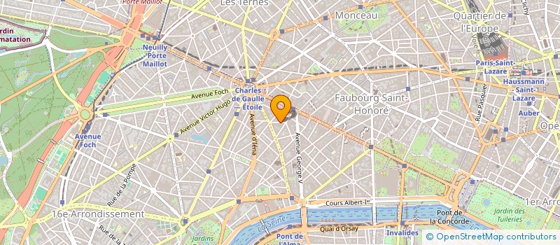 localisation de l'entreprise INDIVISION RUE EULER  PARIS